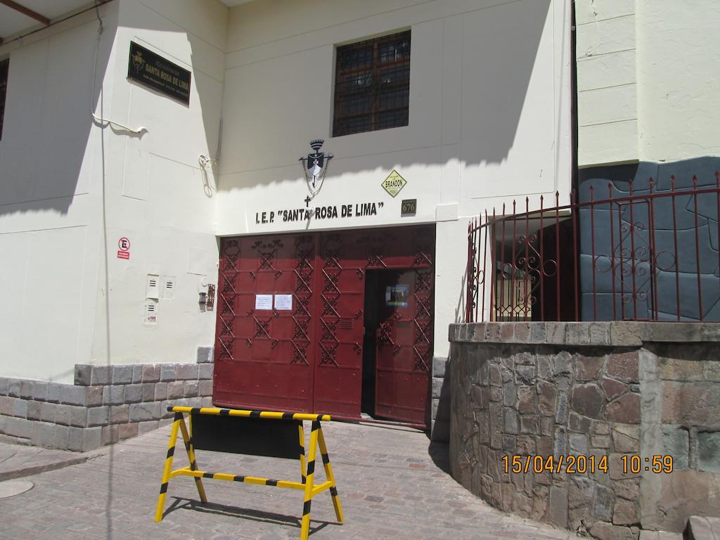 Hostal Santa Rosa Cusco Exterior foto
